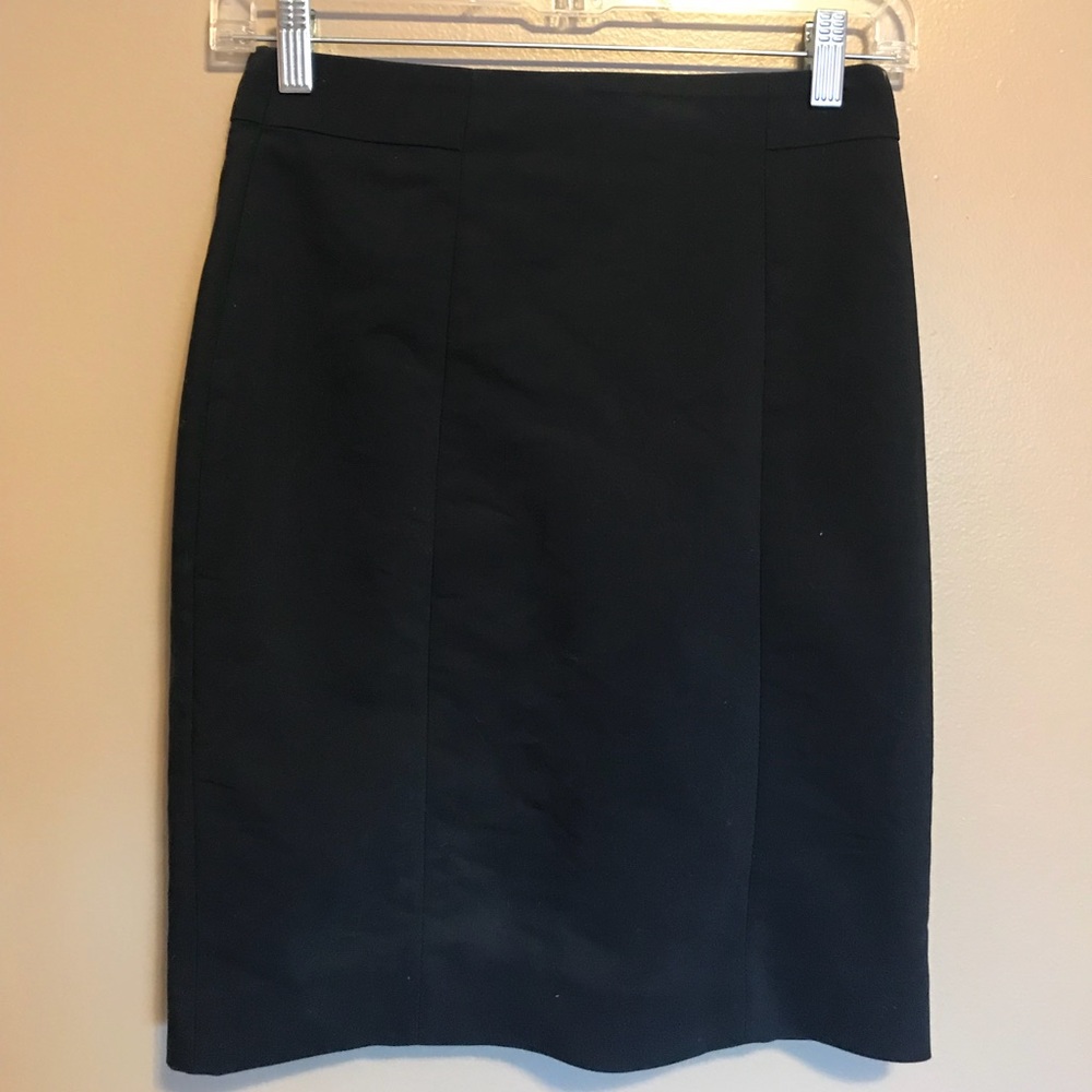 H&M Navy Blue Pencil Skirt